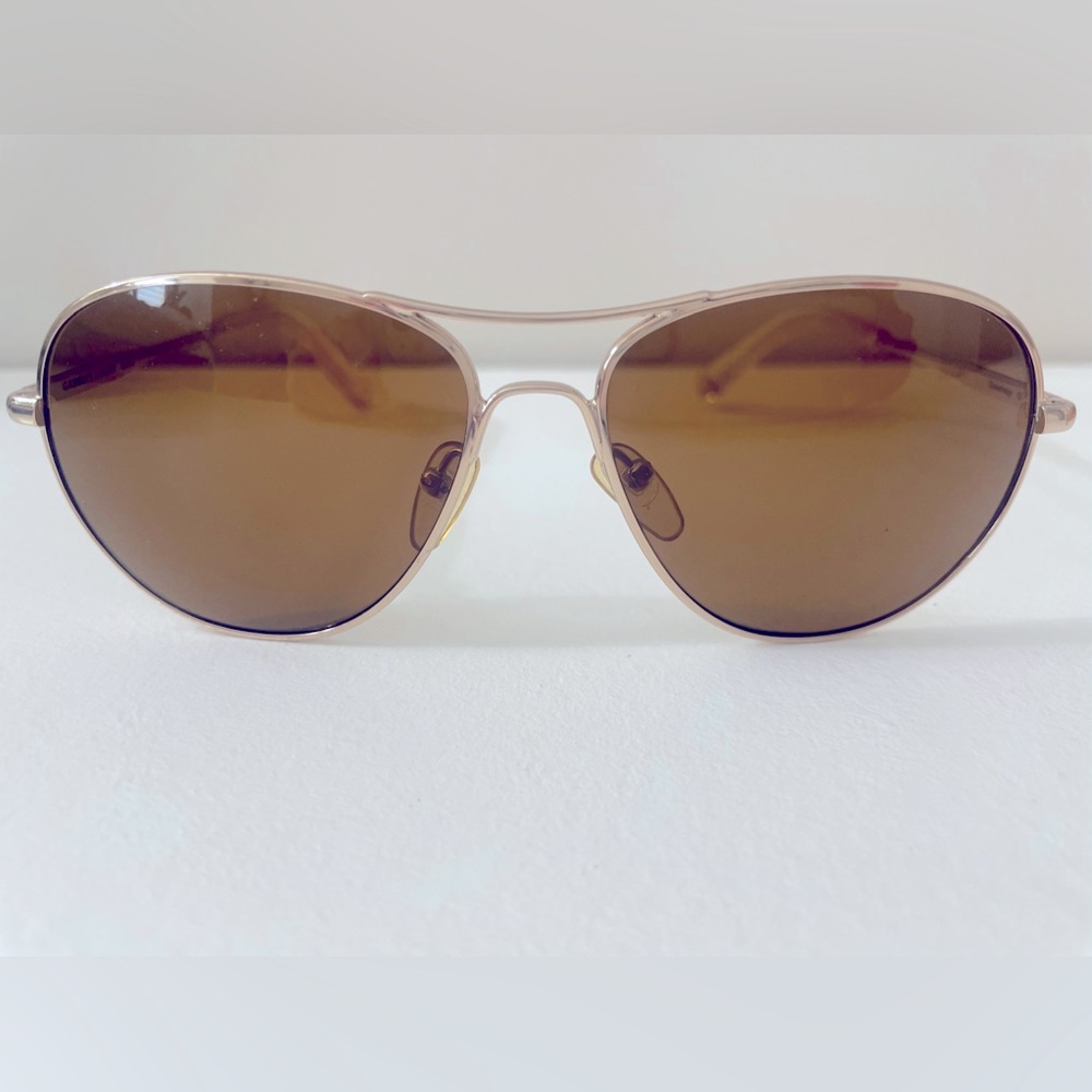 Garrett Leight Speedway sunglasses-Gold Aviator